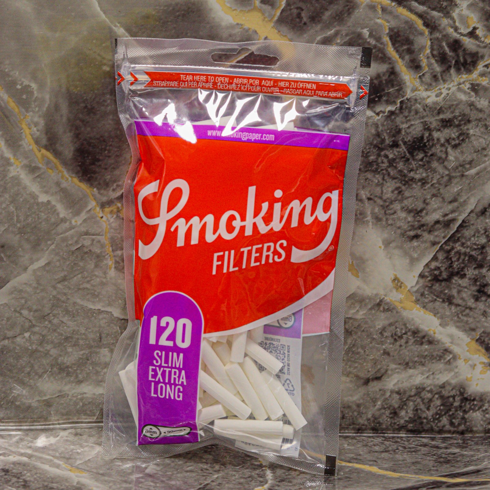 Filtro Smoking 30mm x 6mm