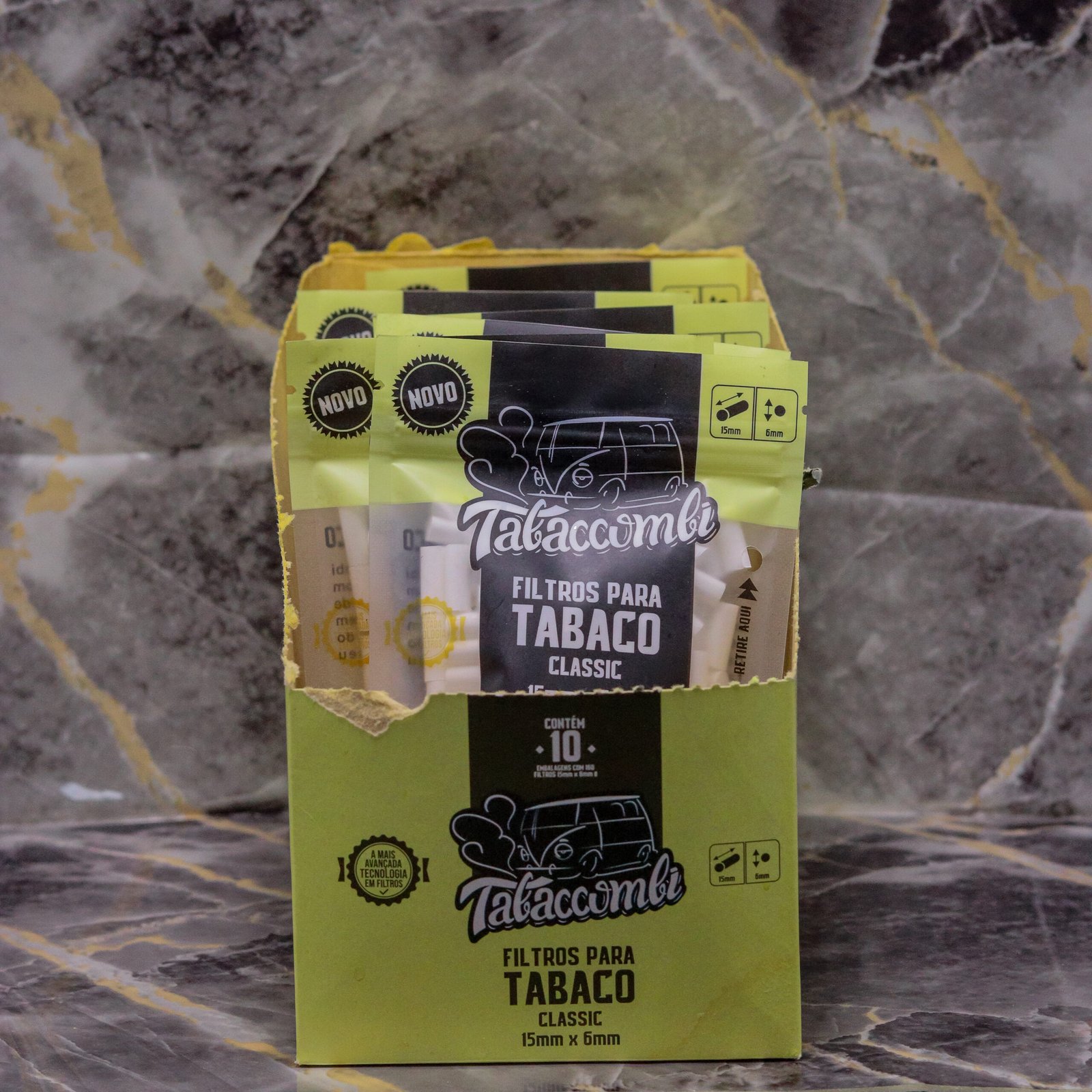 Filtro Tabaccombi Slow Burning 30mm x 6mm