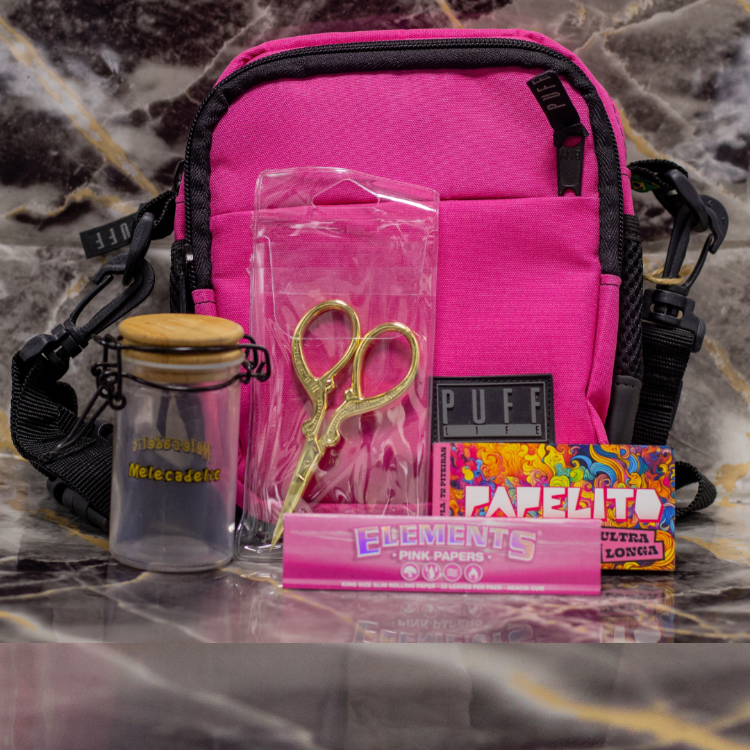 Kit  – Shoulder Bag Puff Rosa