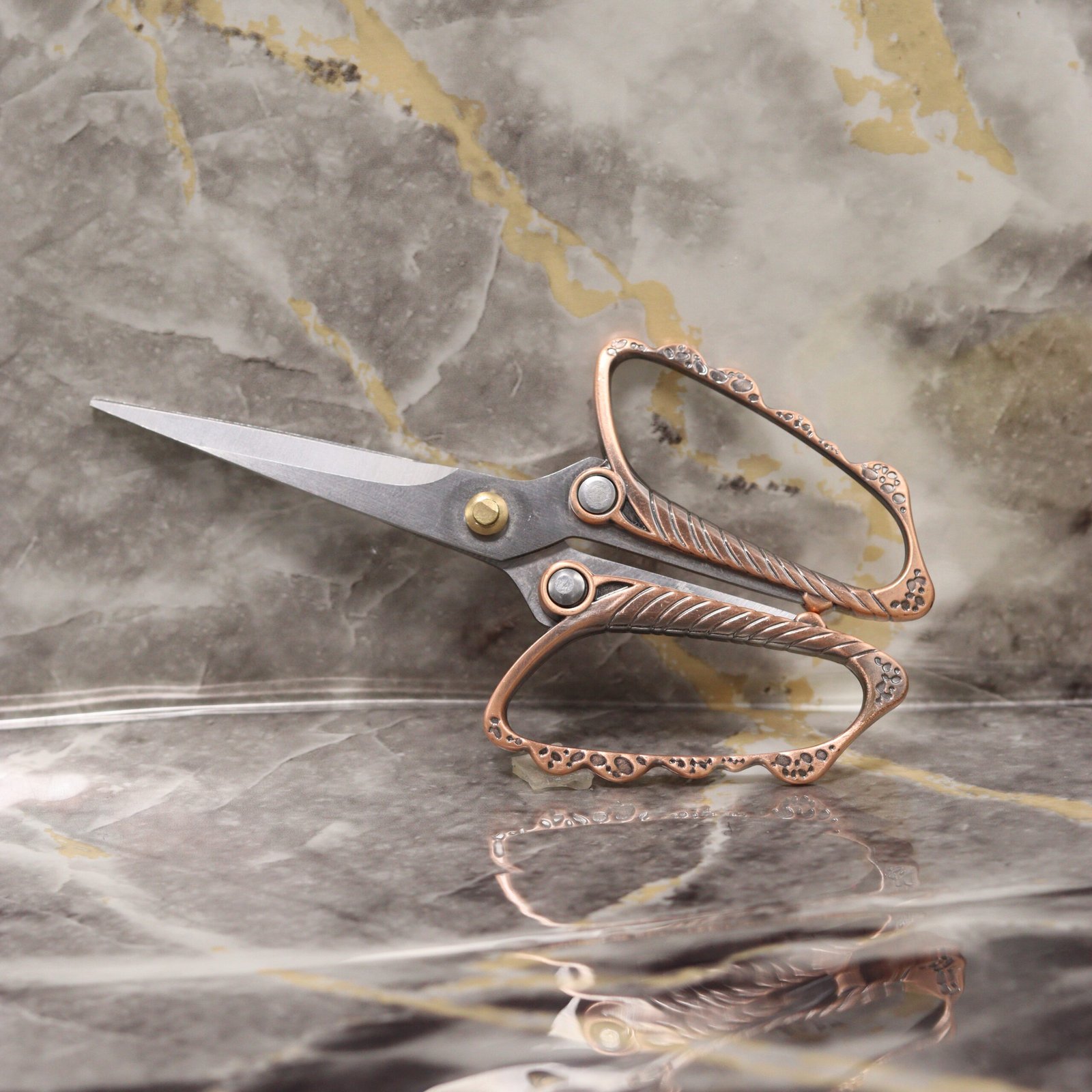 Tesoura Na Boa-Borboleta Ponta Fina